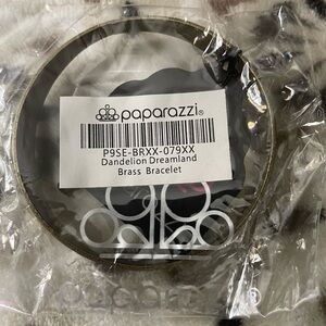 Paparazzi Brass Dandelion Bracelet